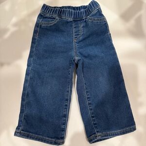 Baby Gap denim wide leg jeans size 18-24m